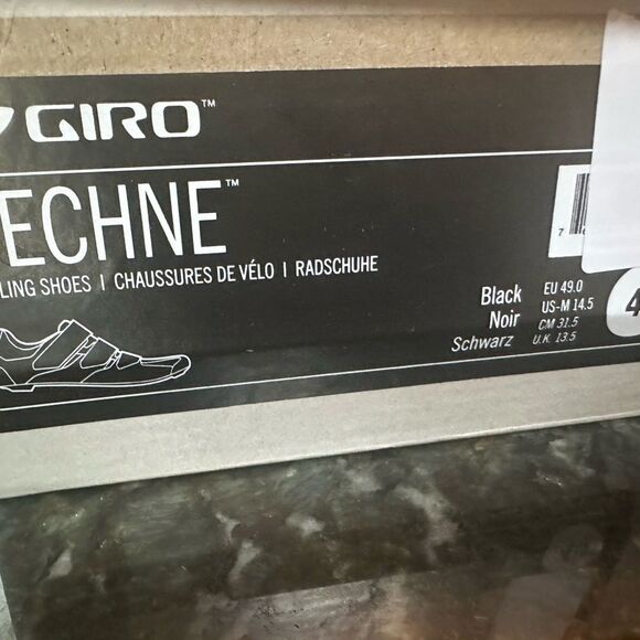 Giro Black Cycling Shoes size 49 men’s (13.5) us - Picture 10 of 10